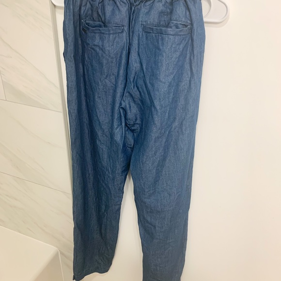 High Rise Denim Joggers | Women Size Small | Cute and Trendy| NWOT - Picture 2 of 3